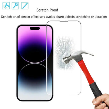 Premium Tempered Glass Screen Protector for iPhone 13-15