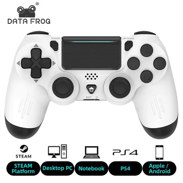 VibePro™ Wireless Game Controller – Dual Vibration for PS4/PC/iOS/Android