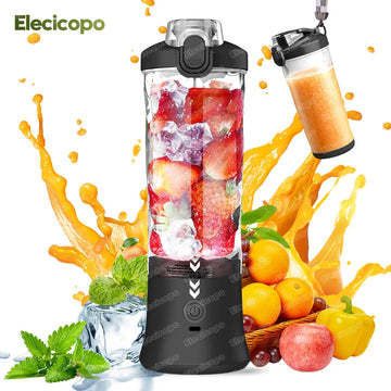 BlendMate Pro – Compact Electric Juicer (600ML USB Rechargeable)